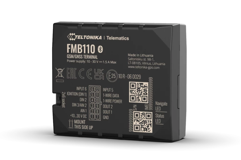 FMB110 GNSS GSM GPS tracker for fleet tracking