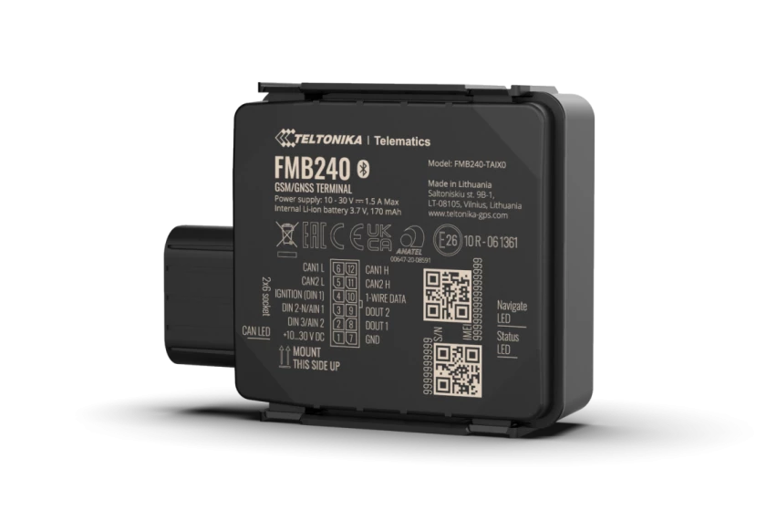 FMB240 CAN GPS tracker for fleet tracking