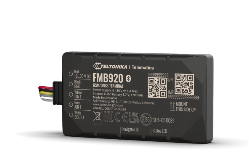 FMB920 2G GNSS GSM GPS tracker for fleet operations