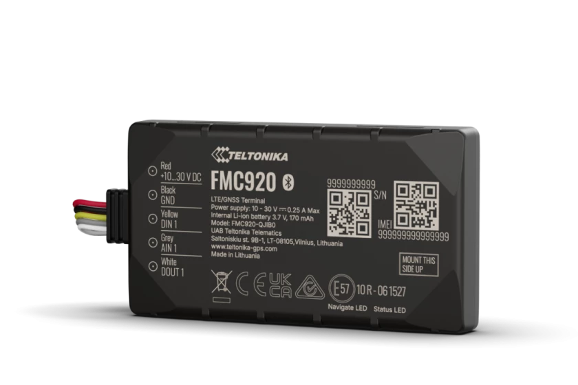 FMC920 – LTE GPS Tracker for Fleet & Vehicle Monitoring