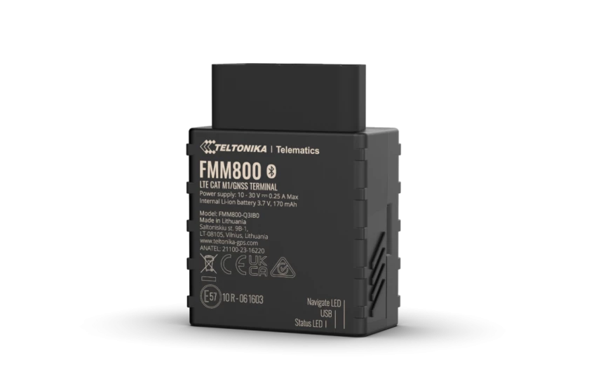FMM800 LTE GNSS OBD GPS tracker for fleet management