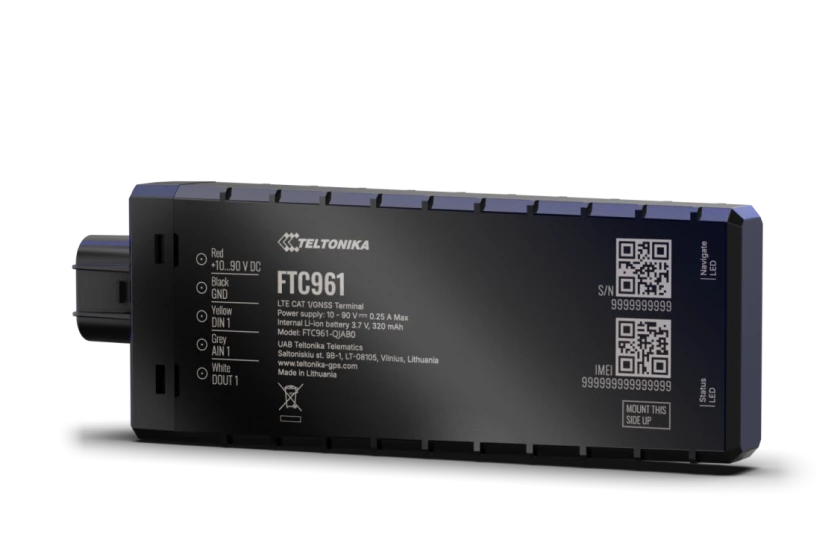 FTC961 LTE GPS tracker with IP69K resistance