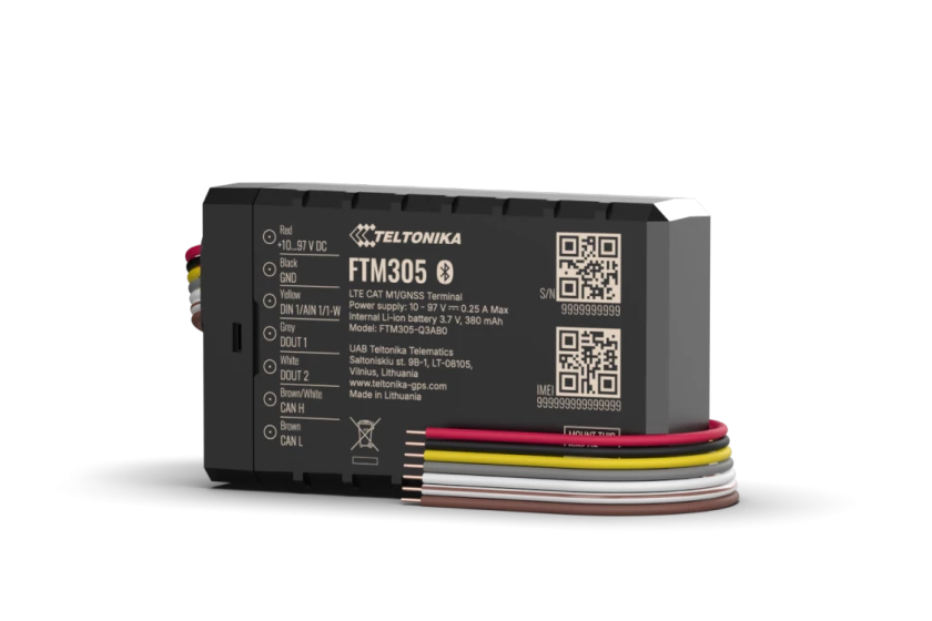 FTM305 LTE CAT M1 GPS tracker for e-bikes and e-scooters