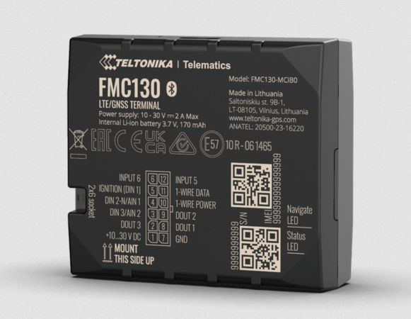 GPS Tracker Teltonika FMC130 4G LTE